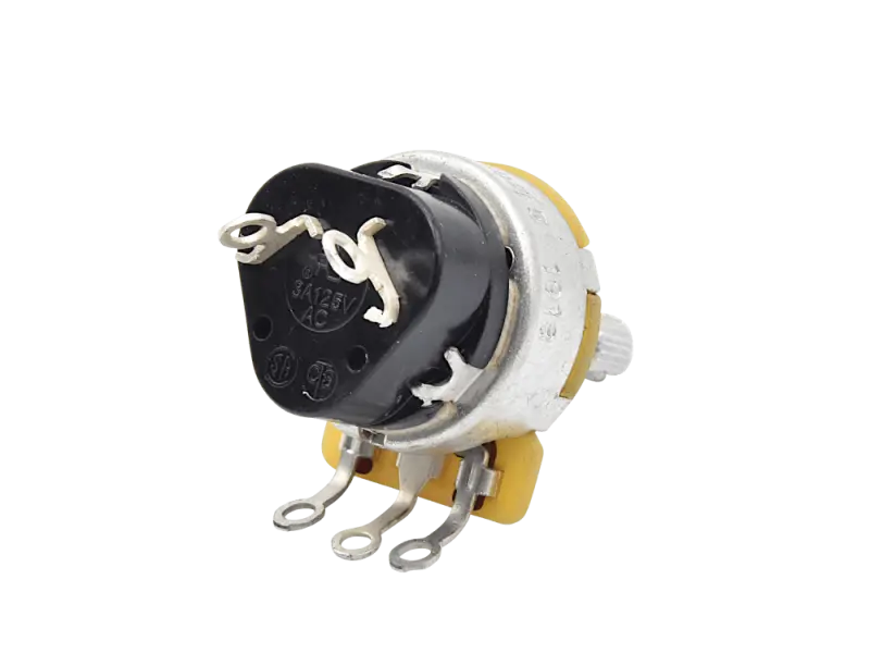 CTS Potentiometer 1 MOhm log / Audio Push-Pull - short shaft