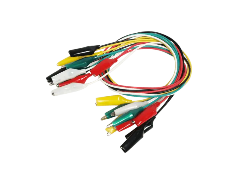 Kroko-Klemmen, 10er Satz farbig