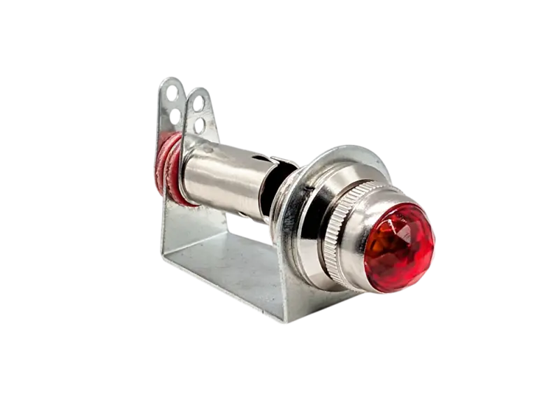 Fender Stil Pilot Light Set - rot