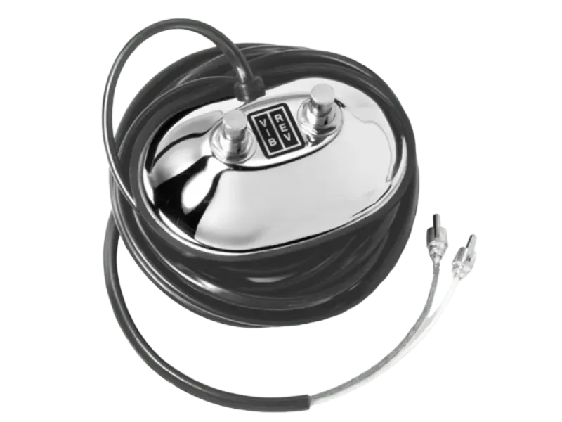 Footswitch Fender® Vintage-Style, 2-Button, chrome