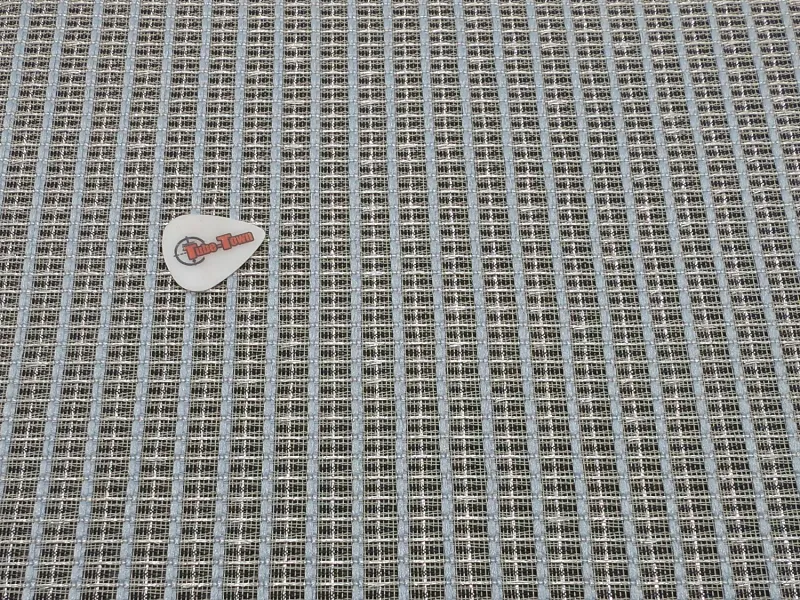 Grillcloth Fender-Style Blue-White-Silver - 74 x 100 cm