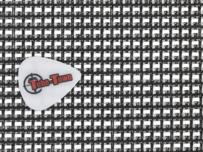 Frontbespannung Tube-Town Black - White Square - 80 x 100 cm