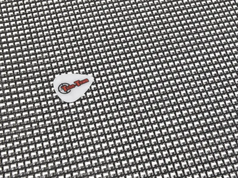 Frontbespannung Tube-Town Black - White Square - 80 x 100 cm