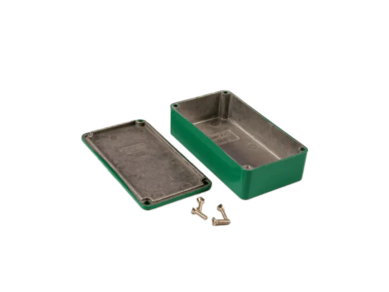 Hammond Druckguss 1590BGR - GRÜN