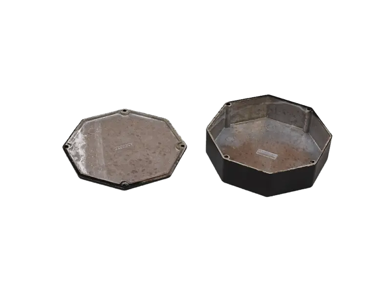 Hammond Diecast 1590STPCBK - black