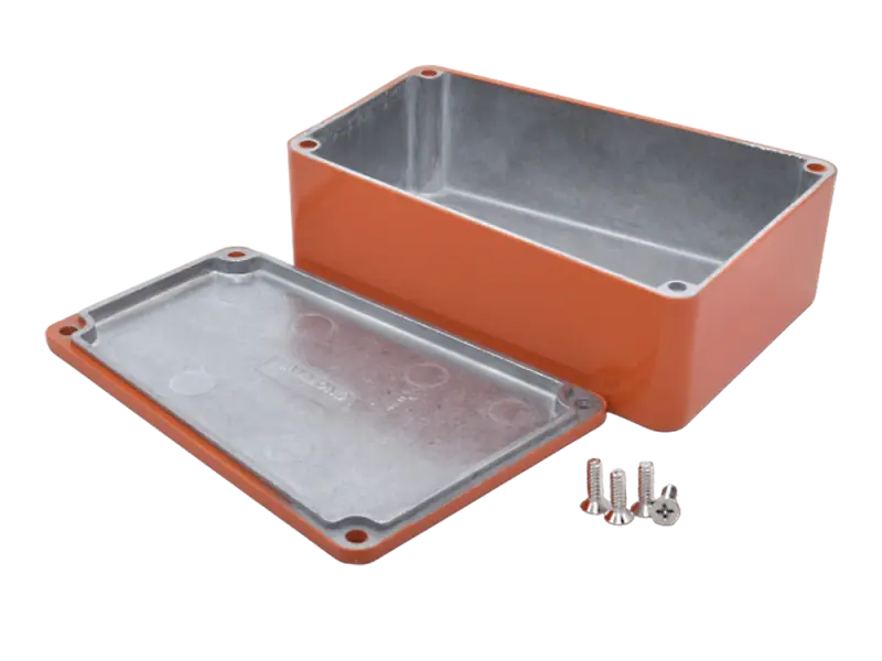 Hammond Diecast 1590TRPBOR - orange