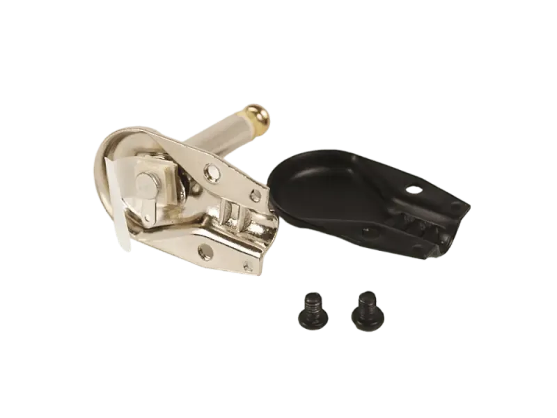 HICON J63MA05, Superflat Jack plug mono, angled, silver