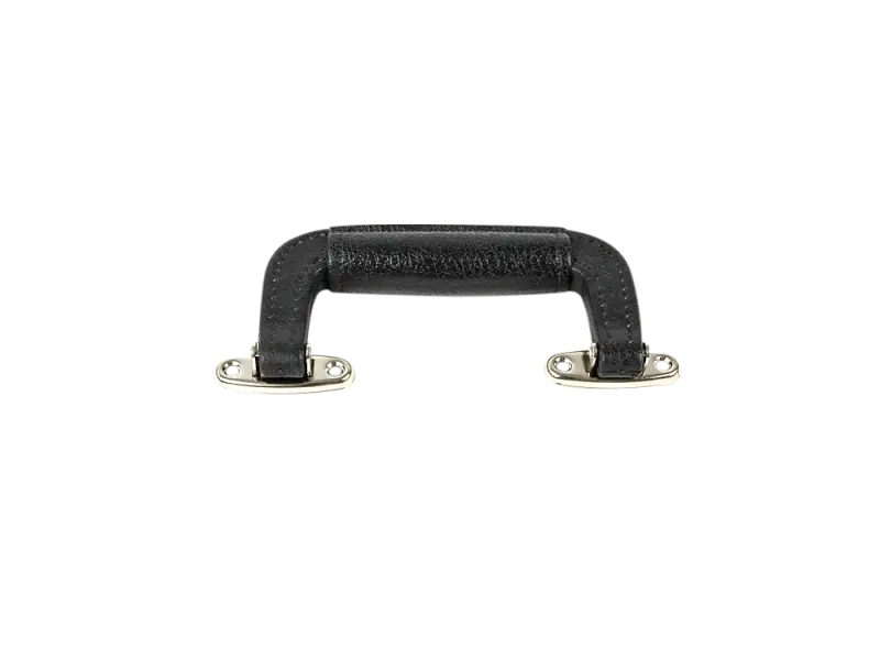 Koffergriff aus Kunstleder für Gitarrenkoffer, schwarz