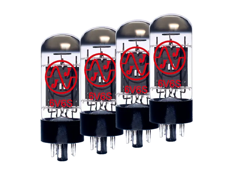 JJ 6V6 Red Labe - QUAD -  Double Mica