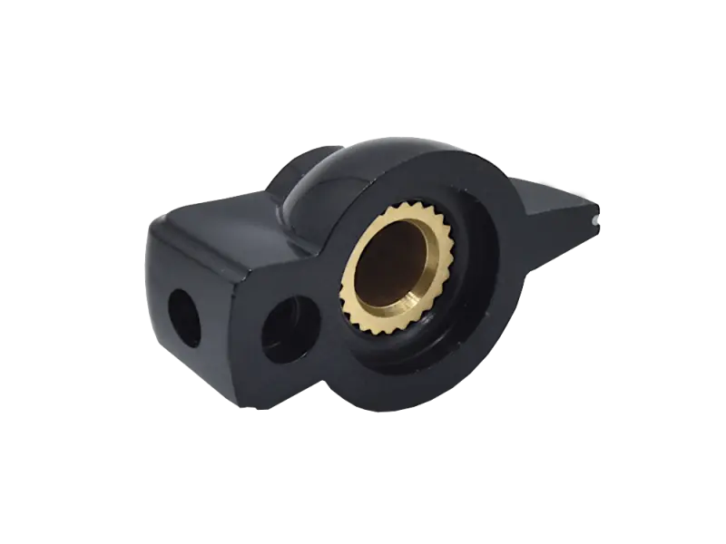 Knopf Chickenhead schwarz