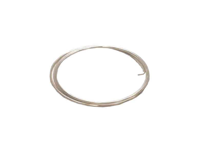 Silver-plated copper wire, 0,8 mm / 7 m