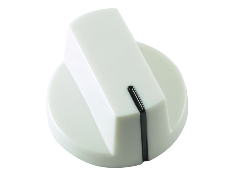 Knob Classic Pointer - White - Large