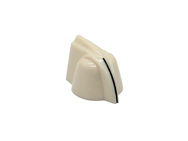 Knopf Chickenhead Mini cream, Riffelachse