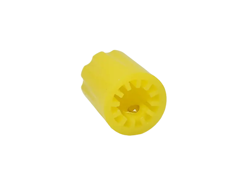 Knob Fluted Miniatur, yellow