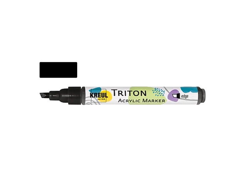 TRITON Acrylic Marker edge SCHWARZ