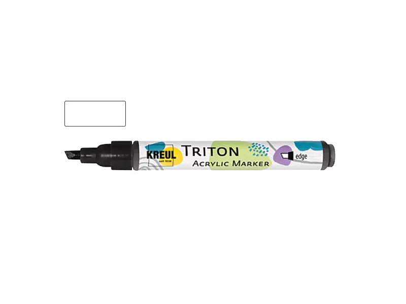 TRITON Acrylic Marker edge WEIß