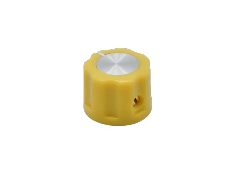 Knob Synth Pointer yellow