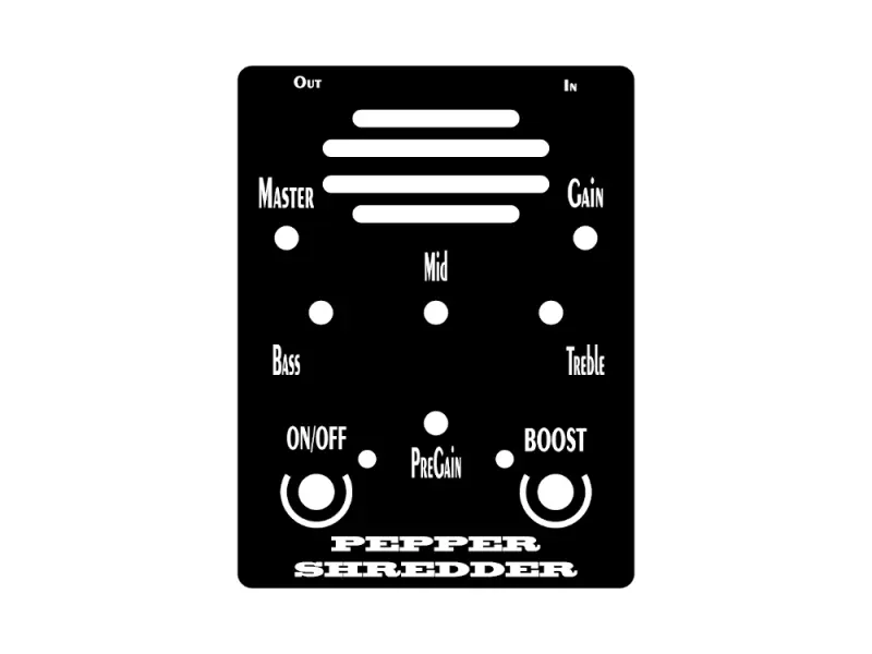 Faceplate für PepperShredder60