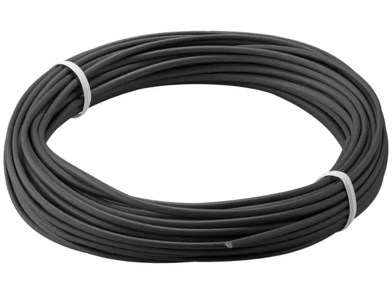 Hookup Wire 0,14 mm², flexible, black, 10 m