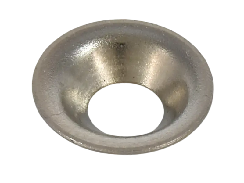 Decorative Washer Fender style, silver, small - Brown & Blond Era, pack of 12