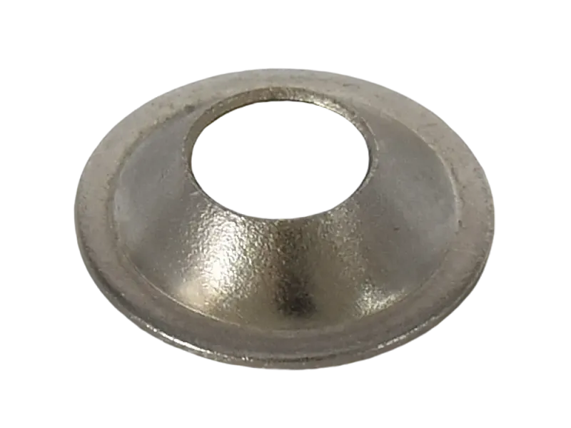 Decorative Washer Fender style, silver, small - Brown & Blond Era, pack of 12