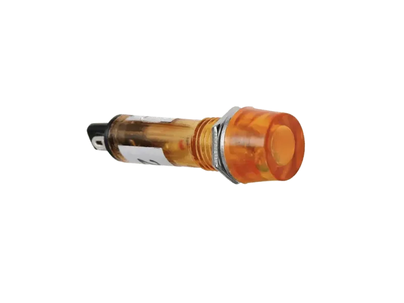 Signallampe rund, orange 230V