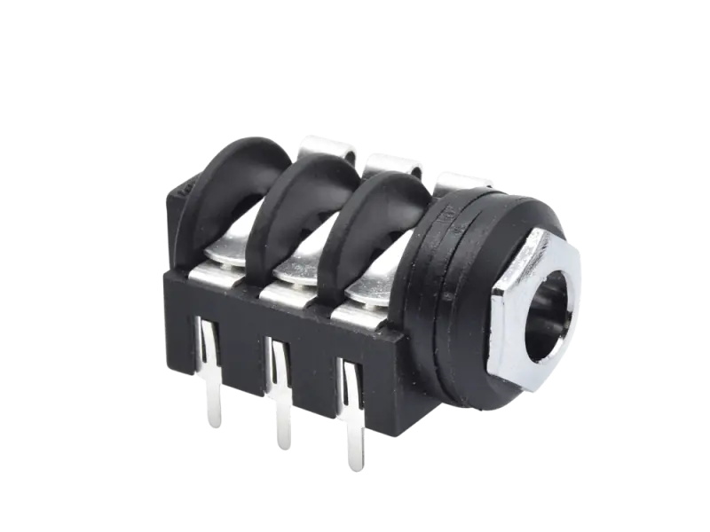 Neutrik NMJ6D2 - 6,3 mm Stereo geschaltet, PCB