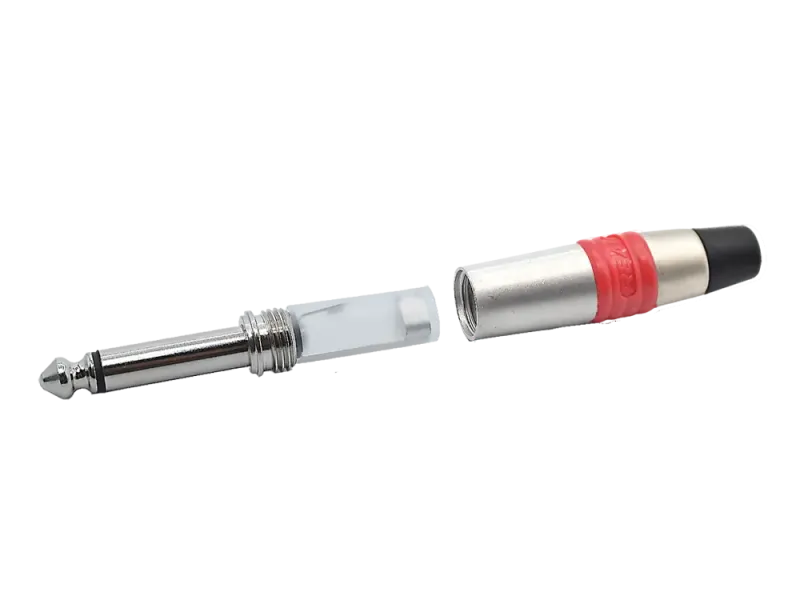 Rean NYS224C-0 6,3 mm (1/4")  phone plug, mono - red