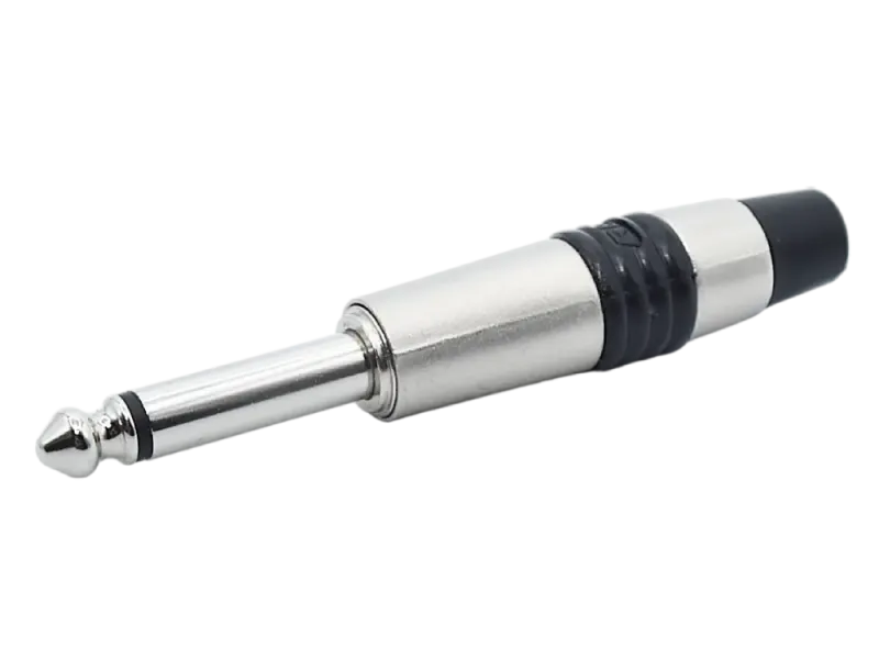 Rean NYS224C-0 - 6,3 mm (1/4")  Klinkenstecker, mono, schwarz