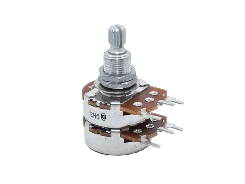Potentiometer for Marshall JCM800, 1 MOhm log, Stereo