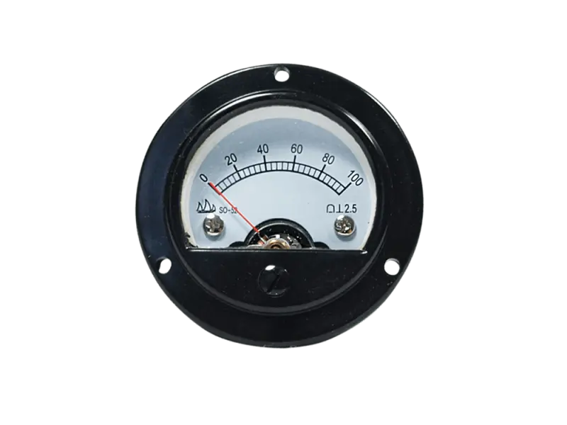 Einbaumessinstrument 100 mV DC, rund