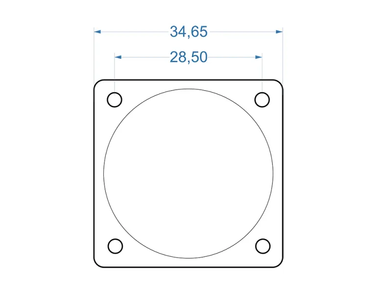Retro Panel Meter 300 V AC