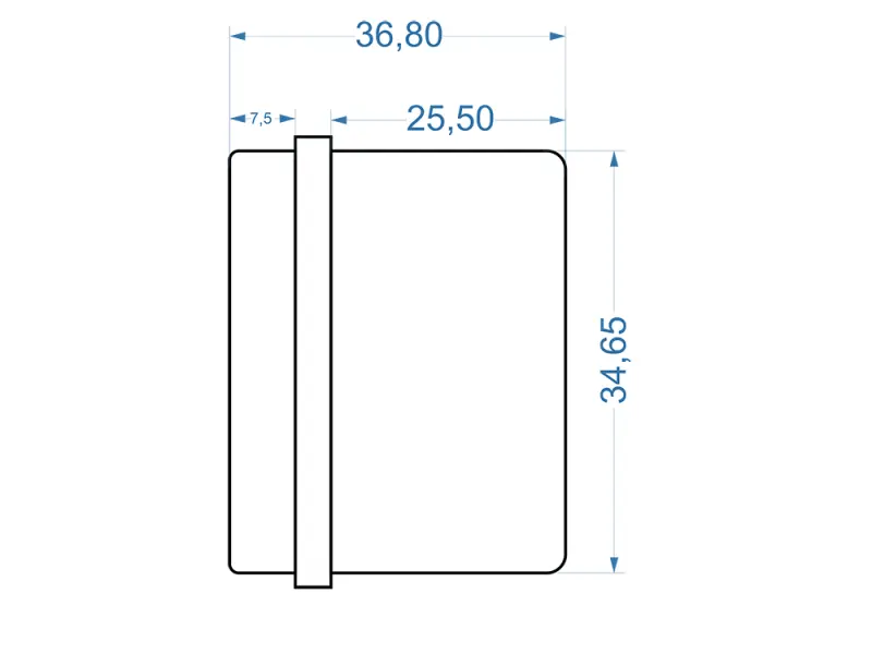 Retro Einbaumessinstrument 100 mA DC