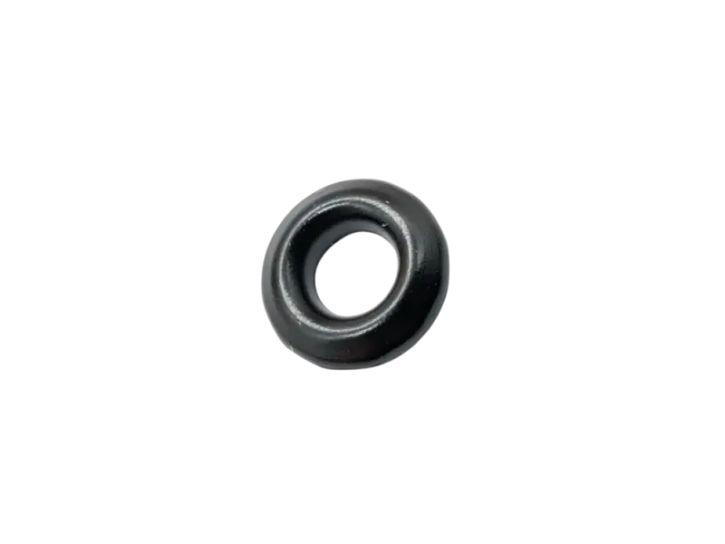 Zier Rosette M5, Messing schwarz brüniert - 10er Packung