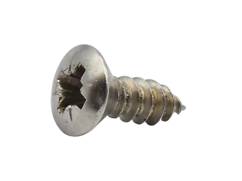 Linsensenkkopfschraube 4.2 x 13 mm, Silber, DIN 7983 / ISO 7051