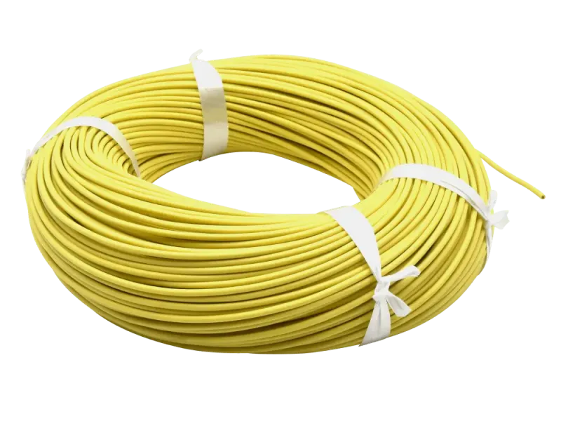 Wire Silicon 0,5 mm² yellow, 100 m spool