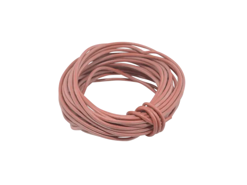 Silikonlitze 0,5 mm² - braun