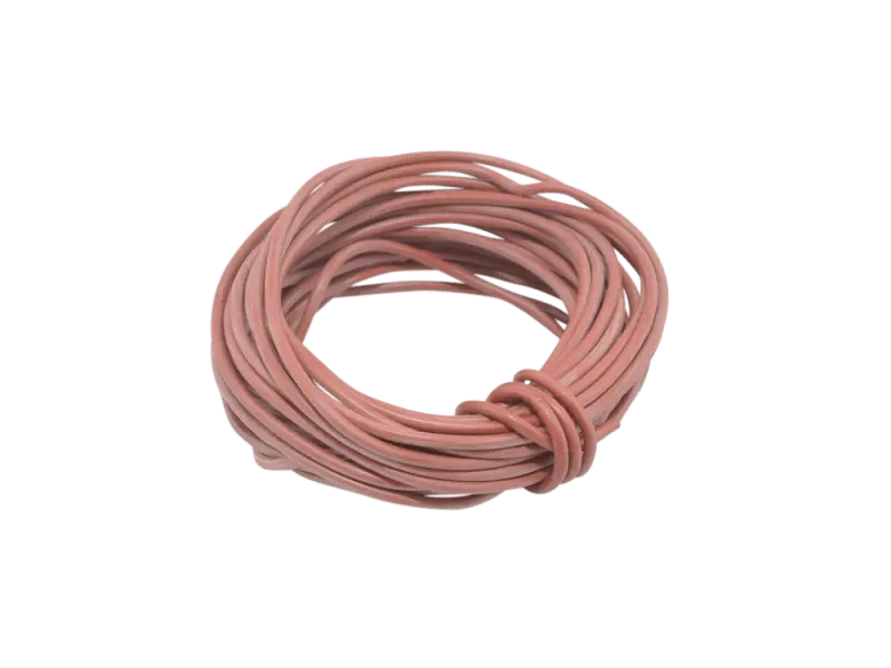 Silikonlitze 1,0 mm² - braun