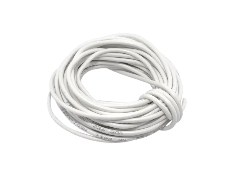 Silikonlitze 1,0 mm² - weiss