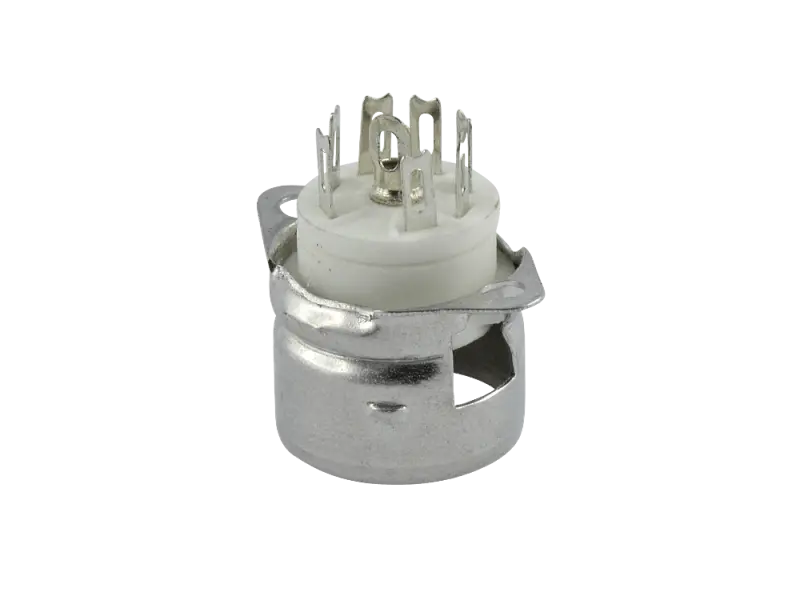 Sockel 7-Polig Keramik Chassis - 7EK