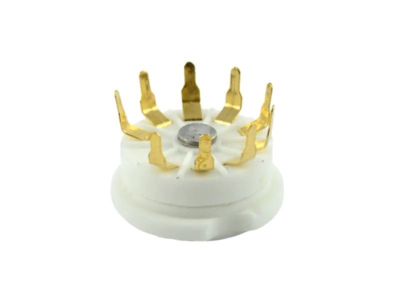 Sockel Noval Keramik Print, Gold, 2er Satz