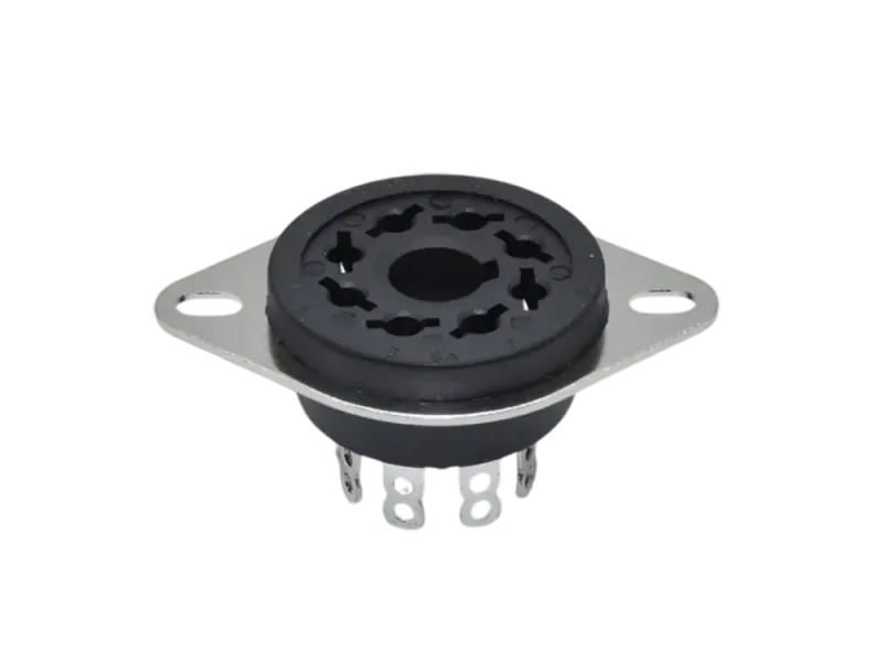Socket Octal Belton, Chassis VTB8, black