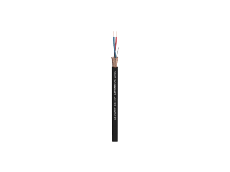 SOMMER CABLE - Microphone Cable Club Series MKII, symmetrically, 2 x 0.34 mm²