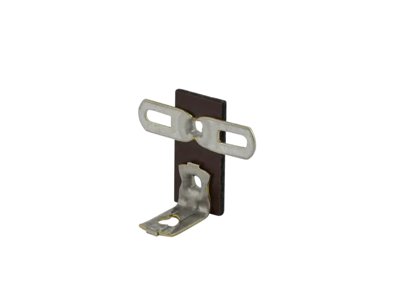 Lötleiste Keystone 458 1+1 Kontakte, stehend