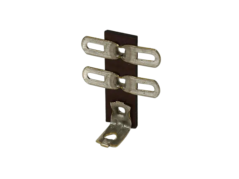 Lötleiste Keystone 833 2+1 Kontakte, stehend