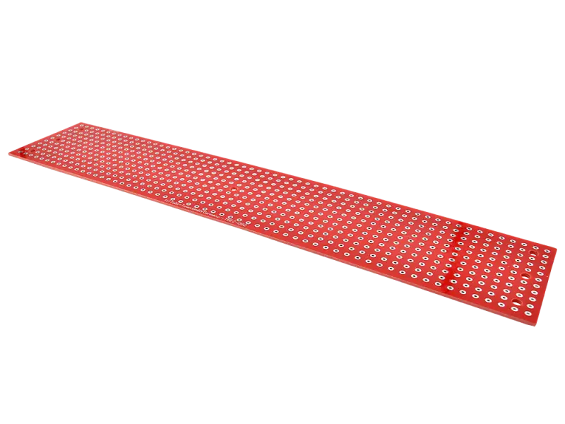 Tube-Town  EZ-Board Perf-Board 60 x 300 x 1,6 mm, MikroPerf rot