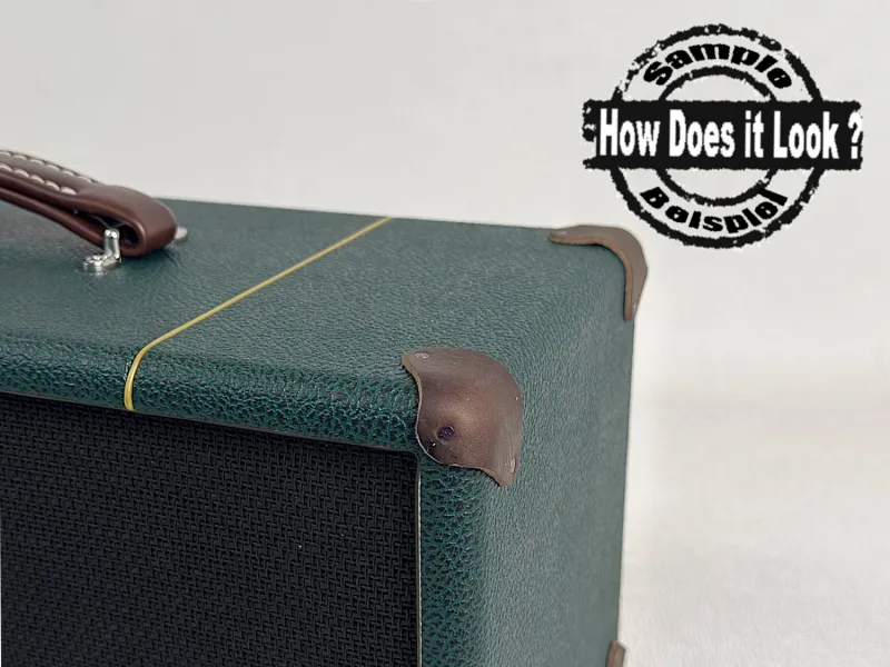 Tolex Marshall-Style Levant Grün / Emerald Bronco