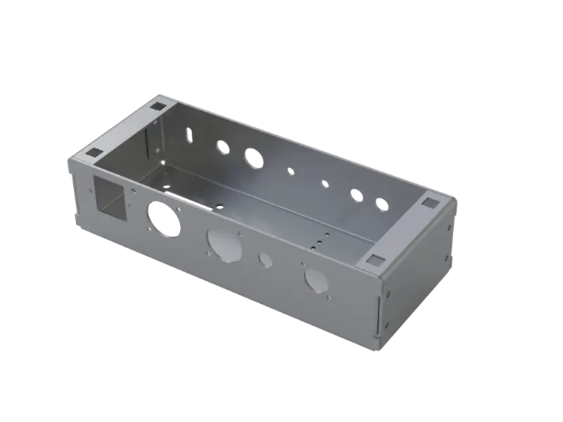 TT-Chassis Fender Stil 5F2 - Aluminium