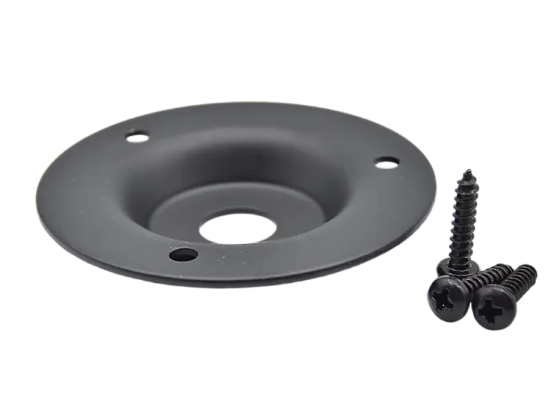 Anschlussterminal, rund, Metall, 6,3 mm inkl. Schrauben