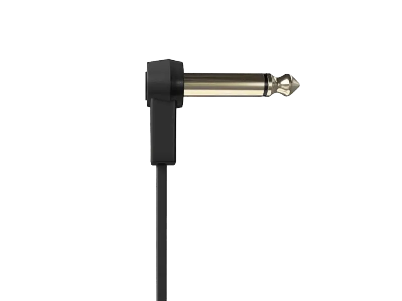 Pedalboard Patch Cable angled Jack, low profile , 0,6 m